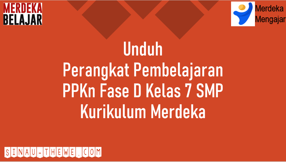 Perangkat Pembelajaran PPKn Kelas 7 Kurikulum Merdeka